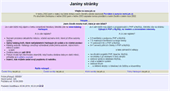 Desktop Screenshot of juk.cz